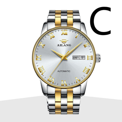 Reloj Cronógrafo de Acero Inoxidable para Hombre con Luminosidad y Resistencia al Agua - Image 2