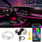Luz Ambiental LED Fibra Óptica 64 Colores para Auto