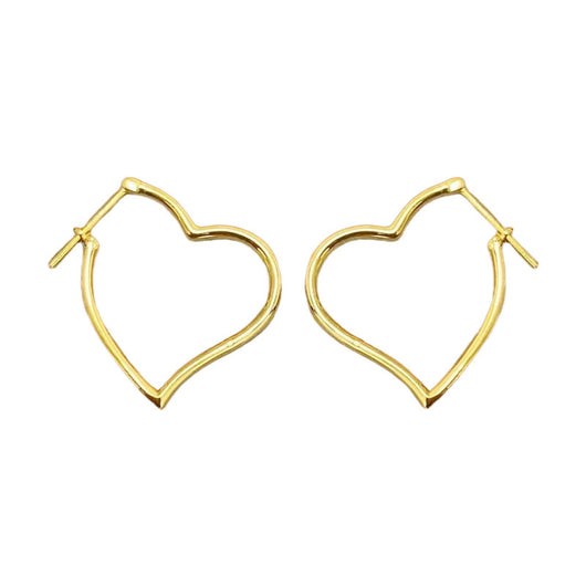 Aretes de Oro Amarillo Au750 Lujo Minimalista para Mujer - Image 6