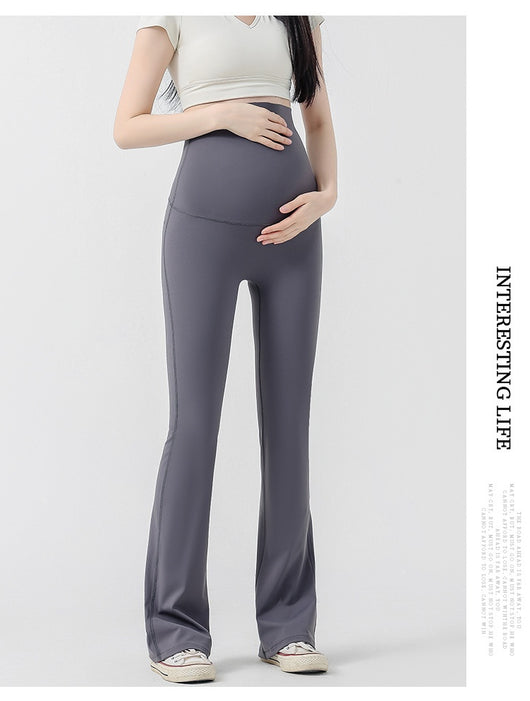 Pantalones Yoga Premamá Acampanados - Comodidad y Estilo para el Embarazo - Image 37