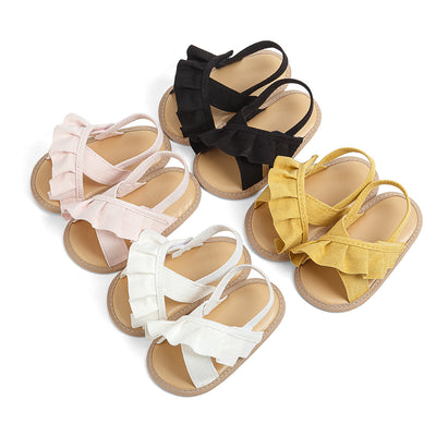Zapatos Suaves para Bebé Niña Primavera Verano con Cordones y Suela Flexible - Image 20