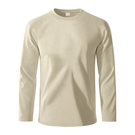 Polera Cuello Redondo Textura Waffle para Hombre - Image 32