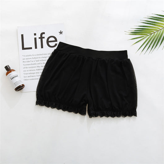 Leggings Escolares Blancos con Shorts Integrados Anti-transparencia - Image 6