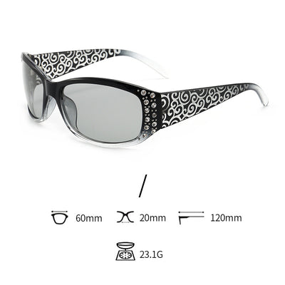 Gafas de Sol Polarizadas Retro Diamante para Mujer con Visión Nocturna - Image 12