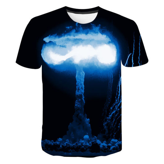 Camiseta Hawaiana Casual para Hombre con Estampado de Manga Corta - Image 7