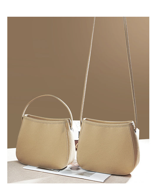 Bolso Mensajero de Cuero Genuino para Mujer - Diseño Moderno y Versátil - Image 10