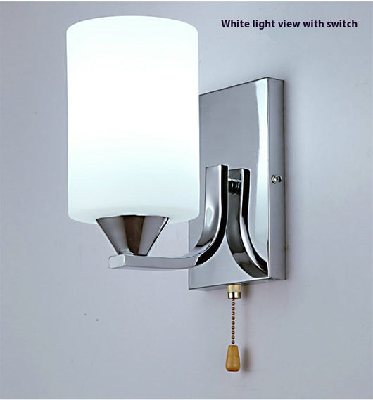 Lámpara de Pared de Cristal Minimalista para Mesita de Noche - Image 19