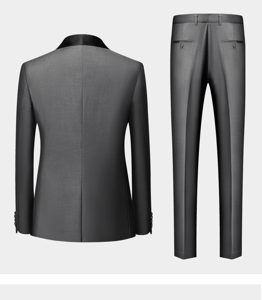 Traje Slim Fit Elegante para Novio y Eventos Formales - Image 14