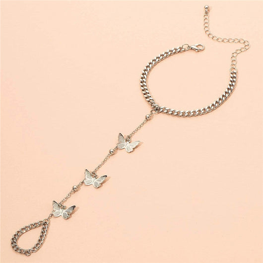 Pulsera de Cadena con Dije de Mariposa - Image 7