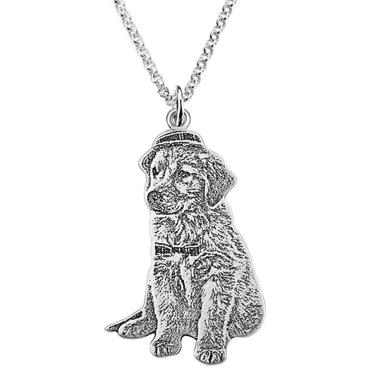 Collar Personalizado de Plata 925 con Foto de Mascota - Gato y Perro - Image 3