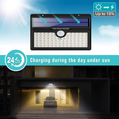 Lámpara Solar de Pared con Sensor de Movimiento 78 LED Impermeable - Image 7