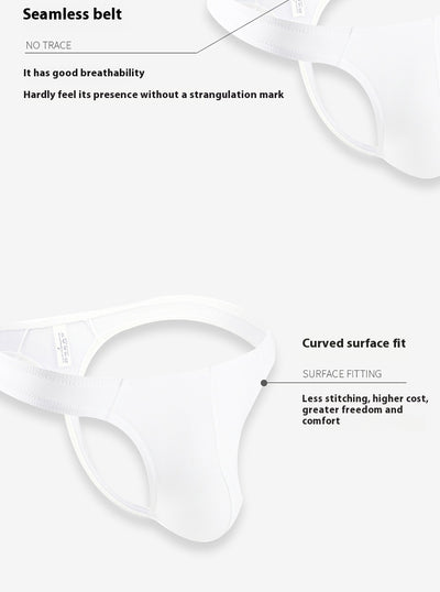 Bóxer Tipo Tanga Masculino Transpirable Ice Silk Cintura Baja Verano - Image 19
