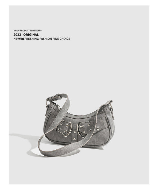 Bolsa de Moda Axilar Estilo Cool Girl Americano - Image 16