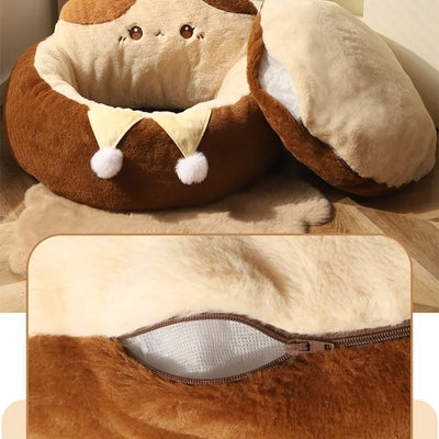 Cama Redonda Acogedora para Gatos y Perros - Colchón Térmico Invierno - Image 21