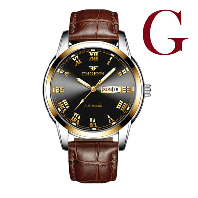 Reloj de Moda para Hombre con Banda de Acero Inoxidable y Esfera Luminosa - Image 8