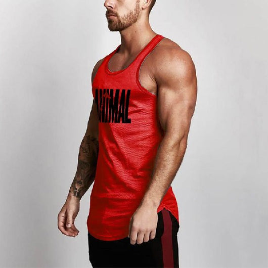 Camiseta Fitness Slim Fit para Hombre - Musculosa Deportiva Mesh - Image 24