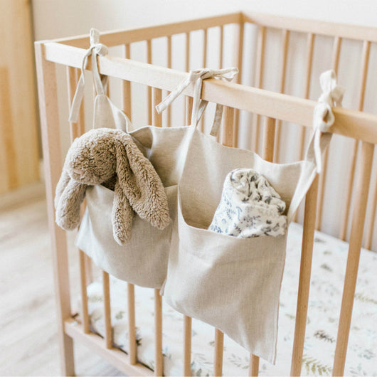 Bolsa Organizadora de Lino con Dos Compartimentos - Image 2