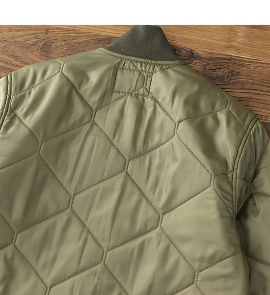 Chaqueta Piloto Retro Americana para Hombre - Image 8