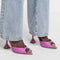 Sandalias de Tacón Alto Punta Abierta Elegantes para Mujer