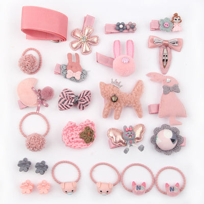 Set de 24 Accesorios para el Cabello con Diseño de Princesas
