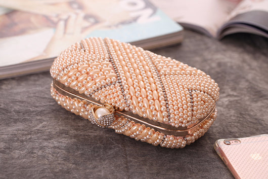 Bolso Cuadrado Pequeño con Detalle de Perla para Mujer - Image 19