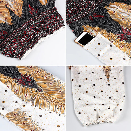 Pantalones de Yoga Pavo Real - Cintura Alta - Image 23