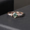 Fashion Natural Aquatic Agate Ring Agate ring4 US5