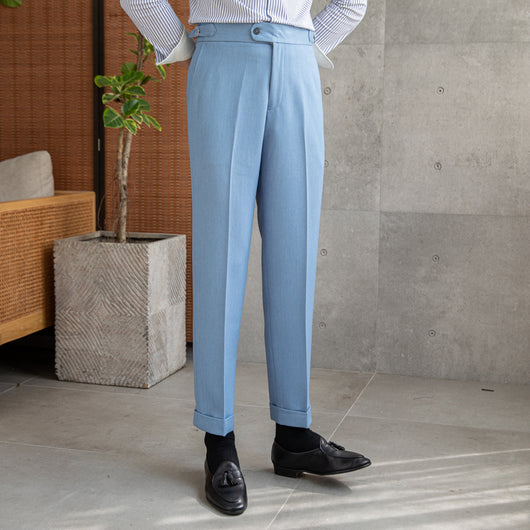 Pantalones Casuales Vintage Gentry Anti Arrugas - Image 3