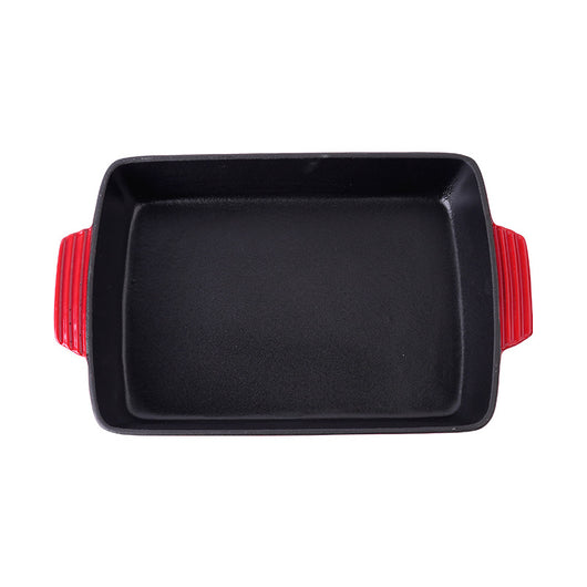 Sartén Rectangular de Hierro Fundido sin Recubrimiento - Image 2