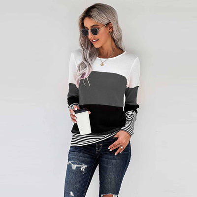 Suéter Tejido con Detalles de Costura - Blusa Trendy para Mujer - Image 13