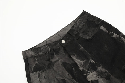 Pantalones Cargo Denim de Pierna Ancha para Hombre - Image 20