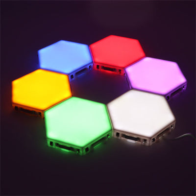 Lámpara Hexagonal Quantum Touch - Decoración LED para Pared - Image 7