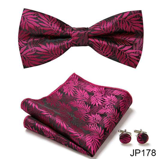 Traje Formal Elegante Coreano con Corbata de Moño - Image 18