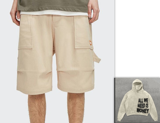 Pantalones Cortos Hip-hop Sueltos Estilo Urbano Americano - Image 8