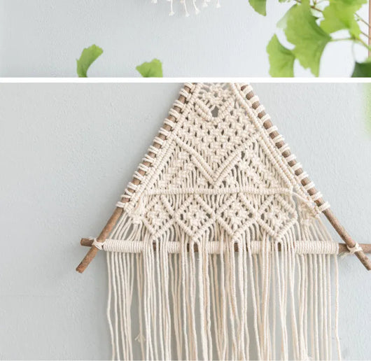Tapiz de Macramé Nórdico para Pared - Decoración Interior Artesanal - Image 12