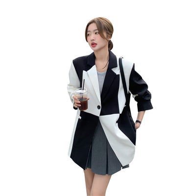 Blazer Suelto de Corte Perfecto para Mujer - Diseño Nicho Talla Pequeña - Image 5