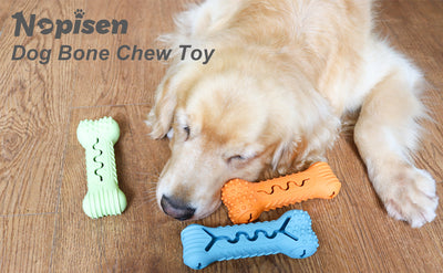 Juguete Masticable en Forma de Hueso para Perros Agresivos - Goma Natural Resistente - Image 16