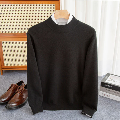 Suéter de Cuello Medio en Lana para Hombre - Image 25