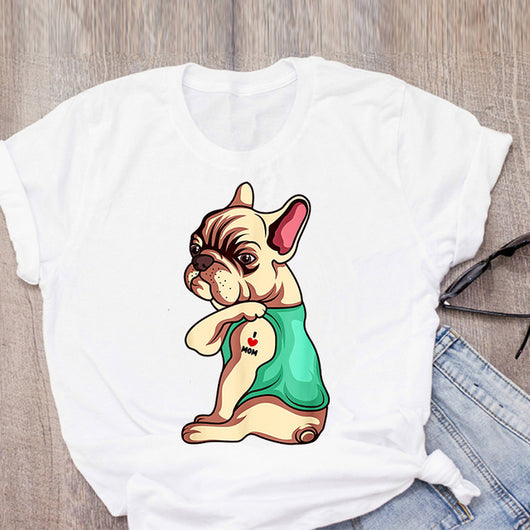 Playera Gráfica Harajuku Unisex Talla Grande - Diseño Cartoon Casual - Image 5