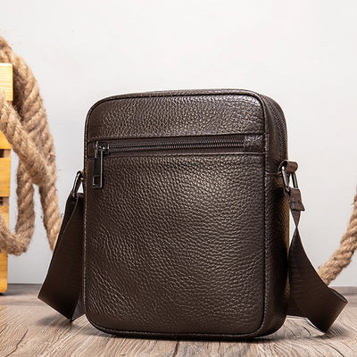 Bolso Bandolera de Cuero para Hombre Ejecutivo