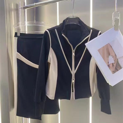 Conjunto Deportivo Otoño: Top y Falda de Ocio