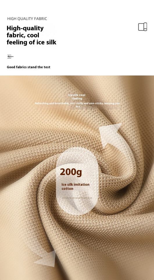 Overol Tipo Polo Ice Silk para Verano - Image 17