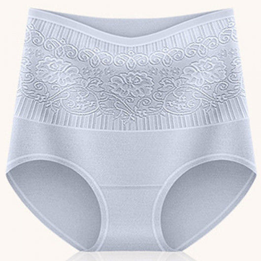 Panties Levanta Cola de Cintura Alta en Encaje Sexy - Talla Grande - Image 6
