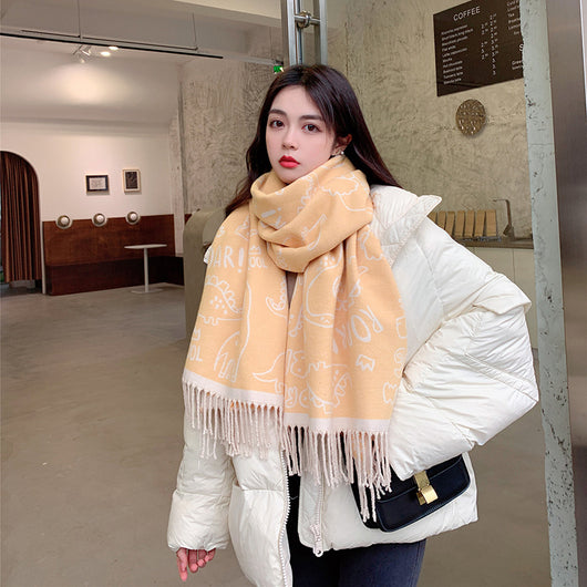 Pashmina Estampada de Protección Solar para Otoño e Invierno - Image 13