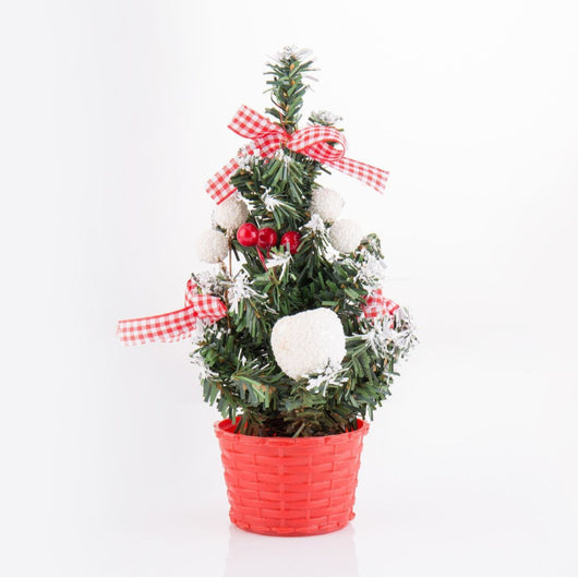 Árbol Navideño Miniatura PVC con Luces LED para Escritorio - Image 5