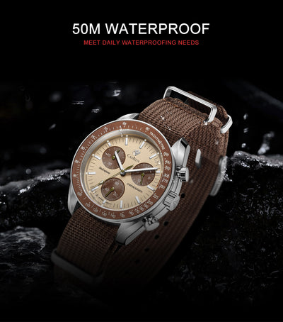 Reloj de Cuarzo Cadisson con Tres Cronógrafos - Resistente al Agua - Image 11