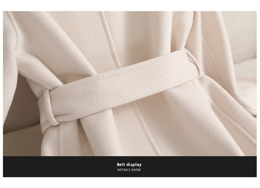 Abrigo de Cachemira Reversible para Otoño e Invierno - Image 16
