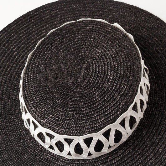 Sombrero de Paja con Diseño Reticulado - Protección Solar para Exteriores - Image 11