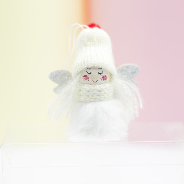Dije Angelical Navideño de Peluche Suave para Niña - Image 11