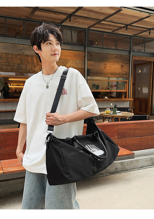 Bolsa de Viaje para Hombre 2025 Gran Capacidad con Separación Seco-Húmedo Fitness - Image 49